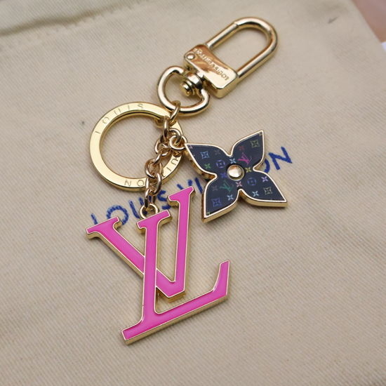 Louis Vuitton LV Keychain Pendant with Pattern Design