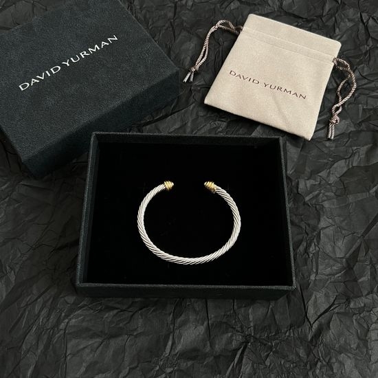 David Yurman Classic Artistic Design Cuff Bangle