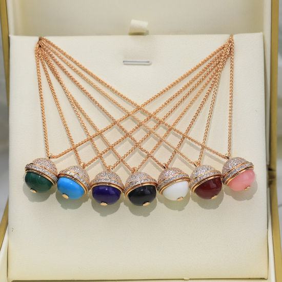 Piaget Rotating Pendant Elegant Necklace