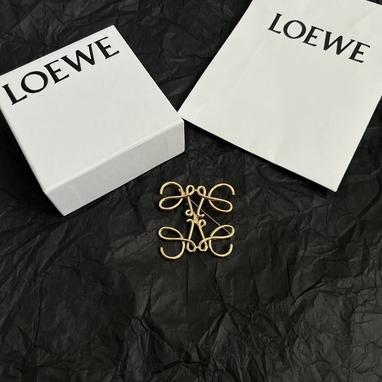 Loewe Classic All-match Brass Brooch