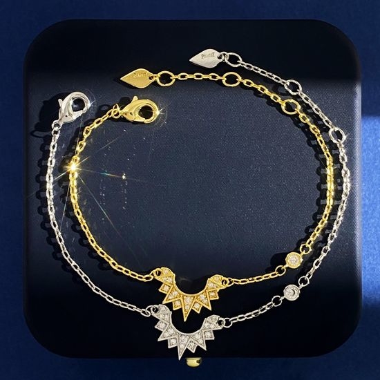 Piaget Sun Moon Full Diamond Bracelet Two Colors