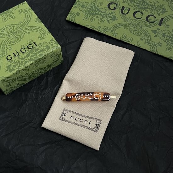 Gucci Gucci Vintage-Style Acrylic Hair Clip