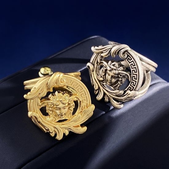 Versace Vintage Pattern Open Ring