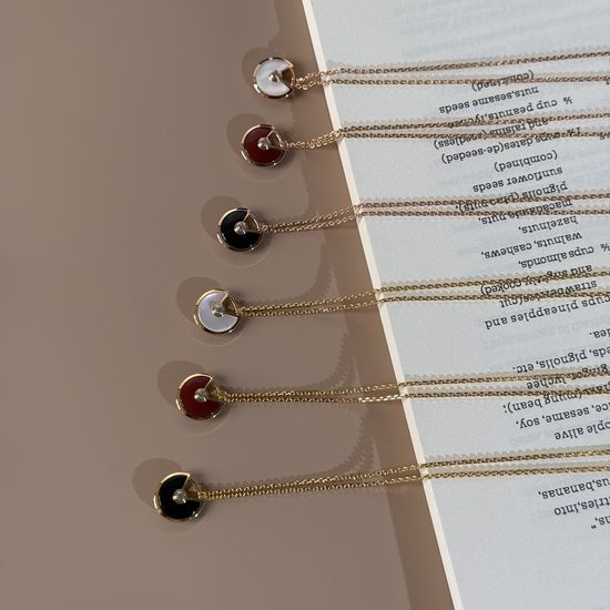Cartier Natural Stone Pendant Necklace