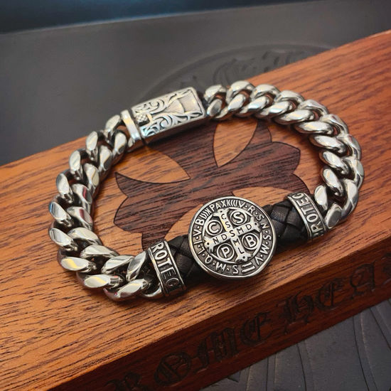 Chrome Hearts Classic Cross Chain Bracelet