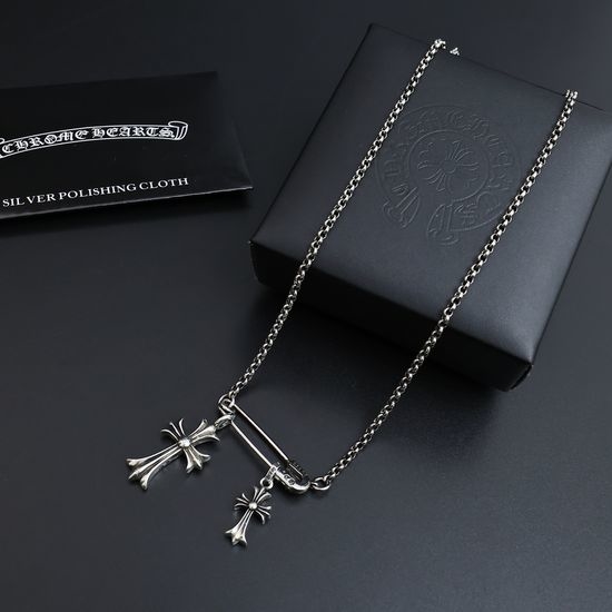 Chrome Hearts Vintage Style Pendant Necklace