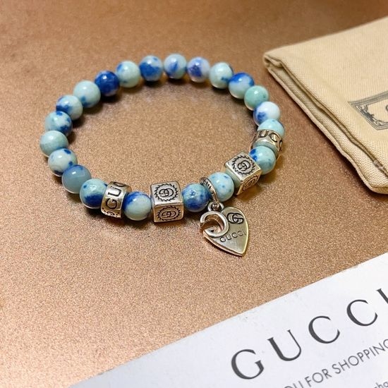 Gucci Vintage Agate Bracelet