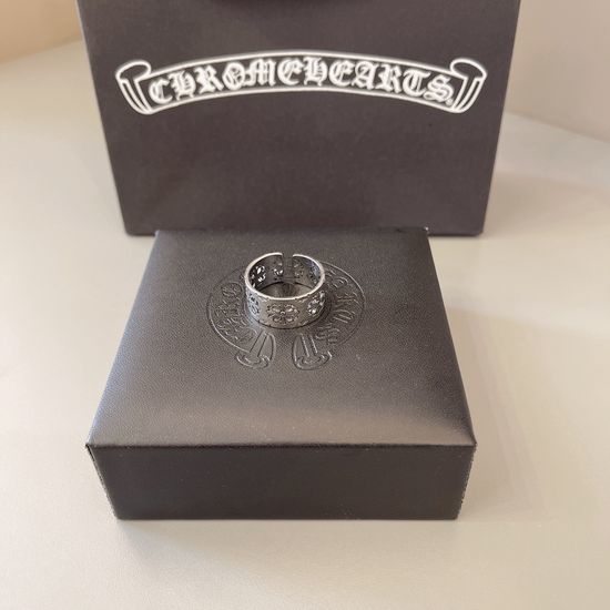 Chrome Hearts Vintage Style Band Ring