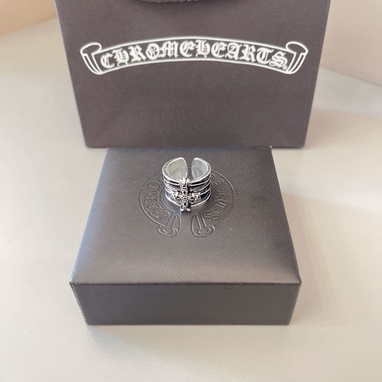 Chrome Hearts Vintage Style Band Ring