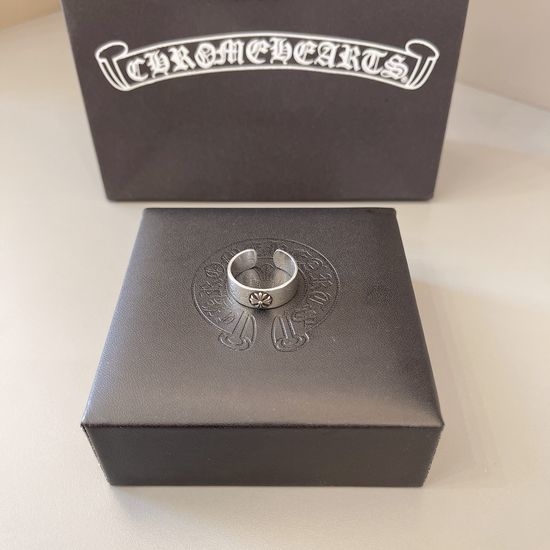 Chrome Hearts Vintage Style Band Ring