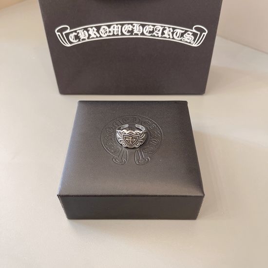 Chrome Hearts Vintage Style Band Ring