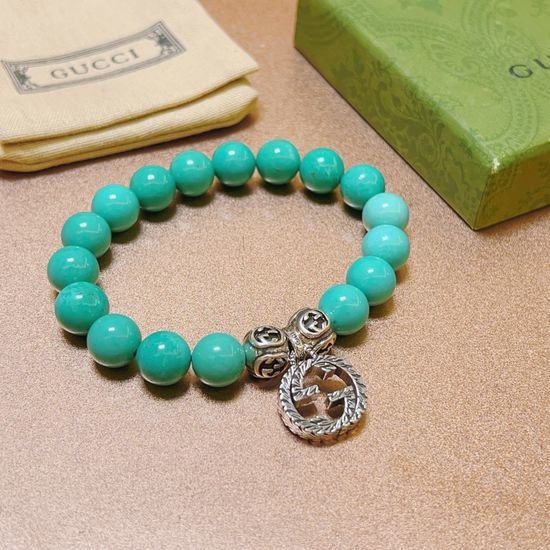 Gucci Natural Stone Bracelet Classic Versatile Style