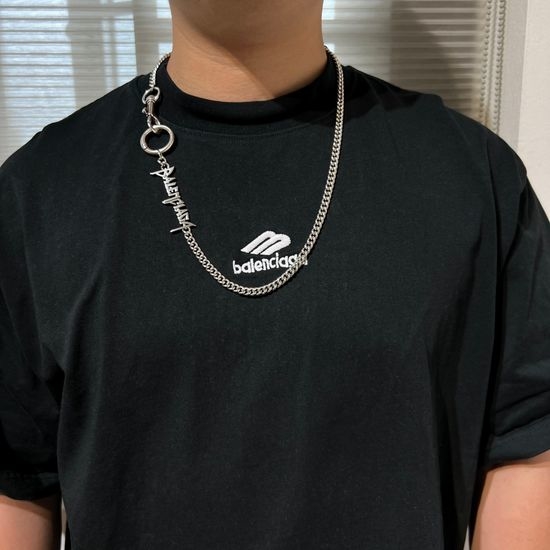 Balenciaga Vintage Dual Use Necklace Keychain