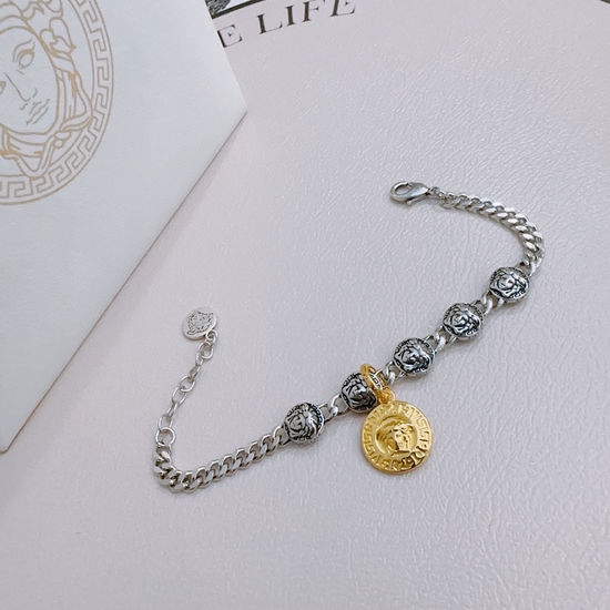 Versace Vintage Retro Adjustable Pendant Necklace