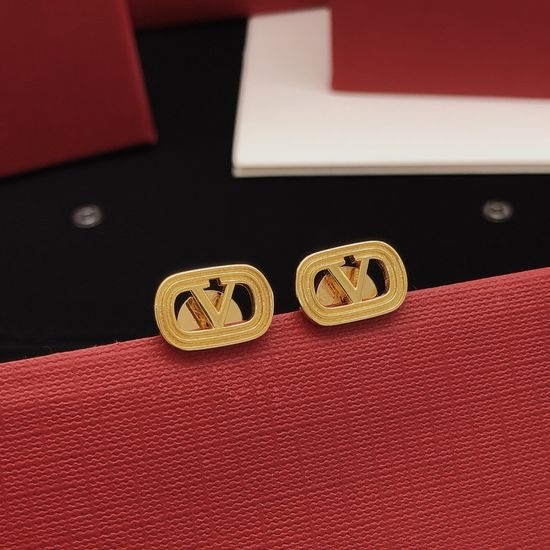 Valentino Smooth Surface Mini Stud Earrings