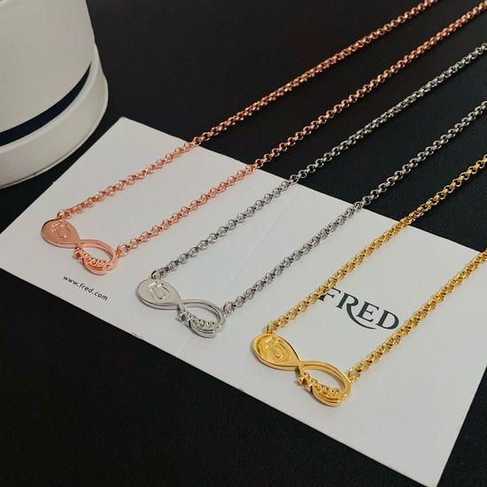 Fred Figure 8 Clasp Necklace