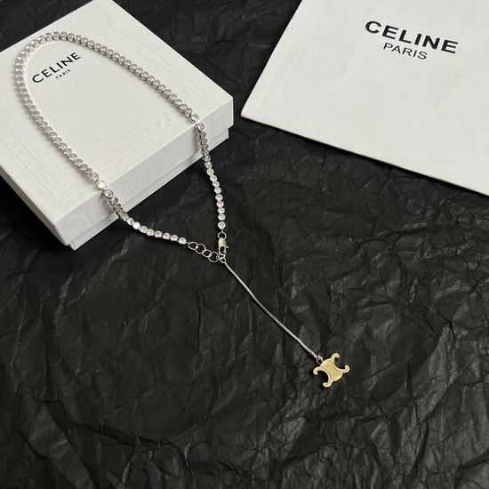 Celine Minimalist Fashion Necklace