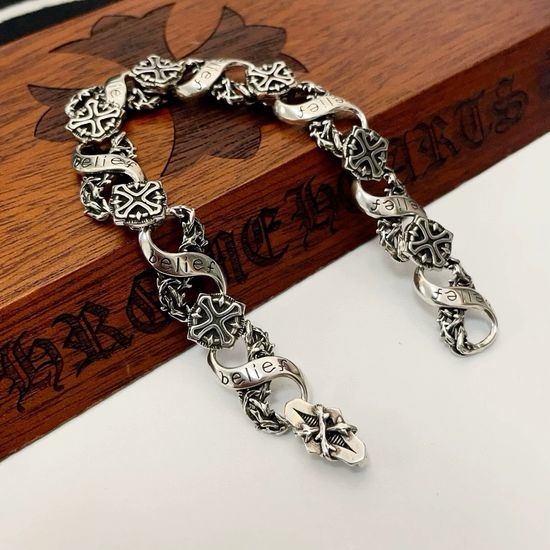 Chrome Hearts Vintage Cross Element Bracelet