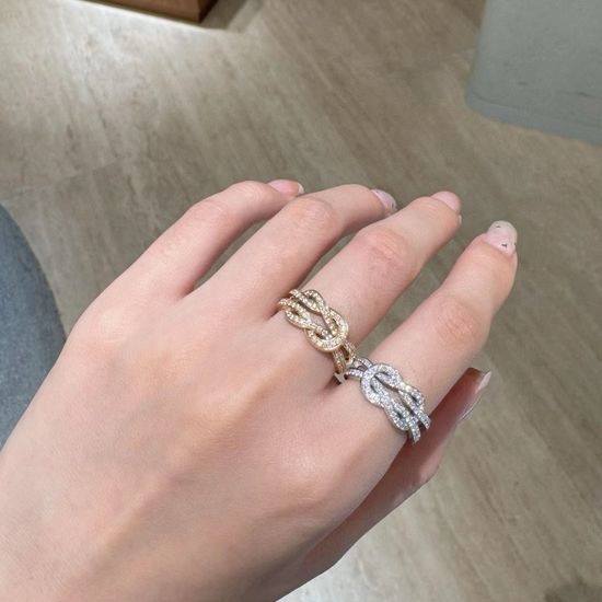 Fred Diamond Encrusted FORCE Series Ring
