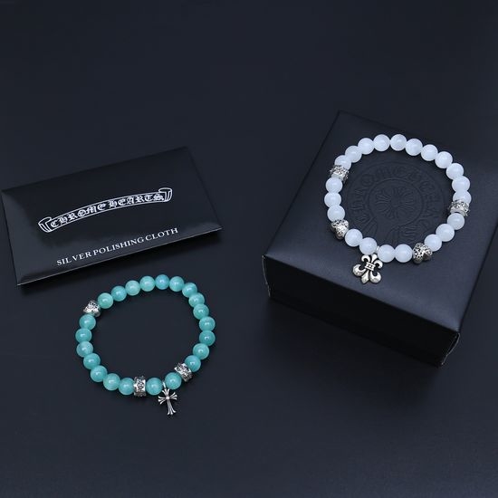 Chrome Hearts Vintage Retro Beaded Bracelet