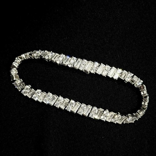 Cartier Cubic Zirconia Chain Bracelet