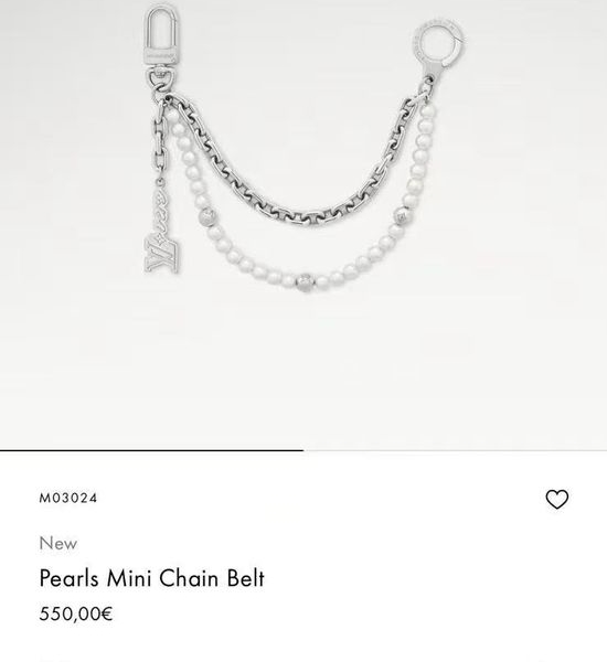 Louis Vuitton LV Stylish Bag Waist Chain Pendant