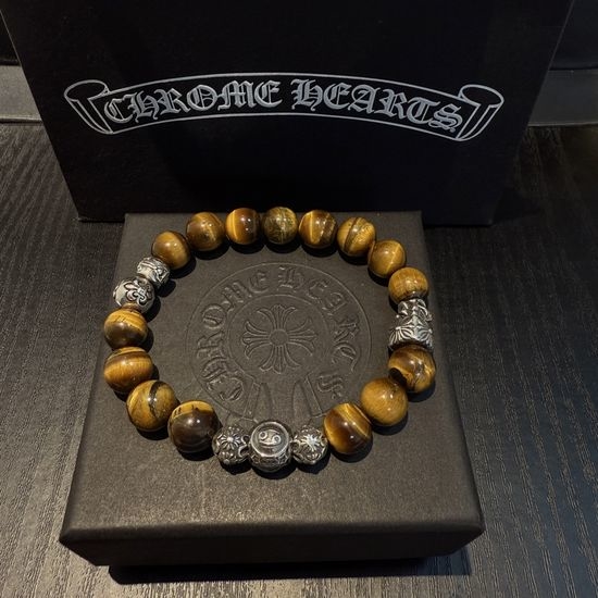 Chrome Hearts Tiger s Eye Multi Element Bracelet