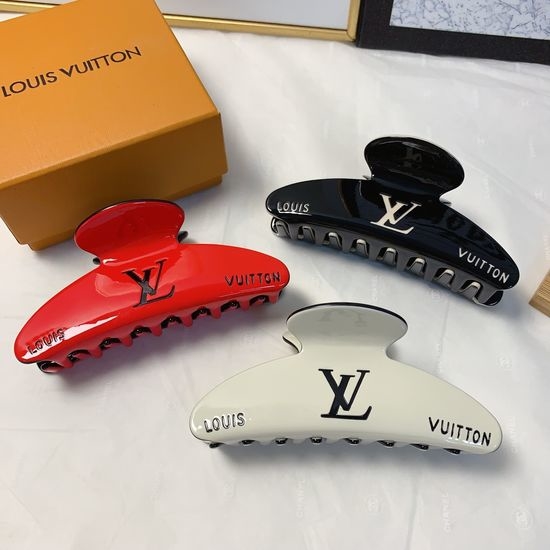 Louis Vuitton LV Elegant Acrylic Hair Claw Clip