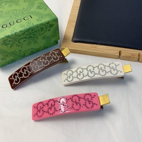 Gucci Rhinestone Hair Side Clip