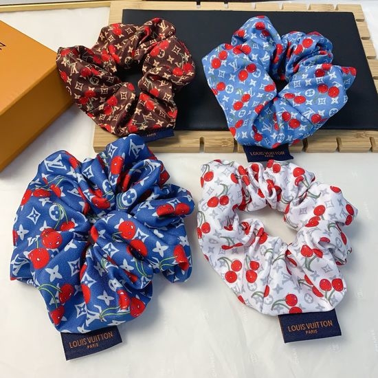 Louis Vuitton LV Classic Pattern Hair Scrunchie