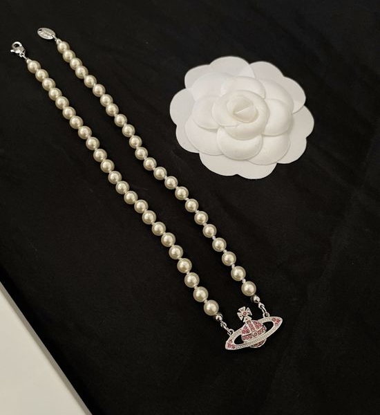 Vivienne Westhood Elegant Pearl Jewelry Set