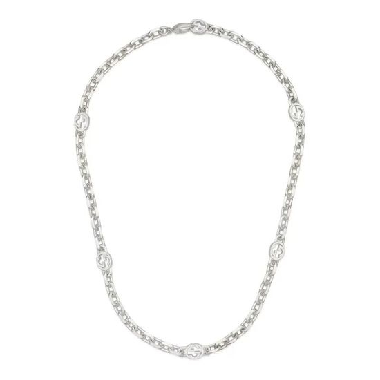 Gucci Chain Bracelet And Necklace Set