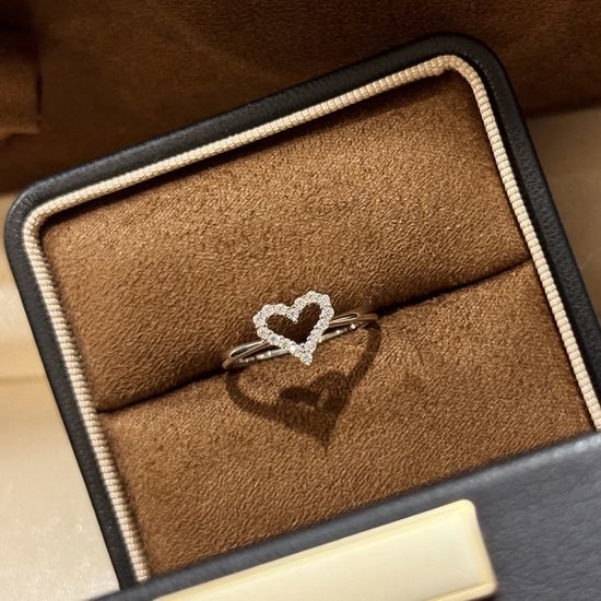 Tiffany & Co. Hollow Heart Ring