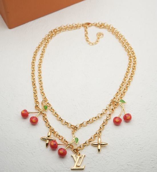 Louis Vuitton LV Calfskin Brass Classic Jewelry