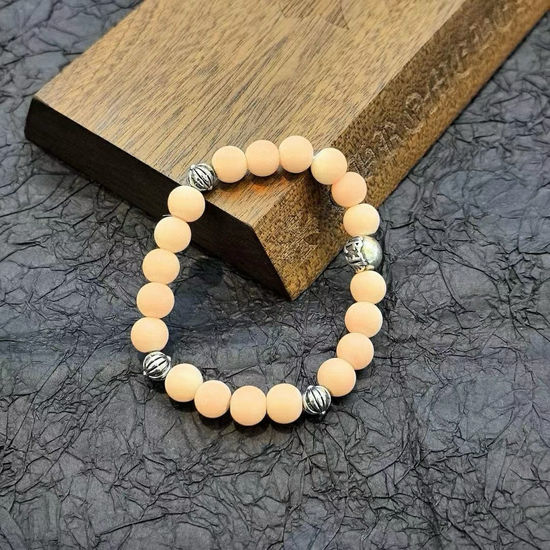 Chrome Hearts Cross Beaded Strand Bracelet