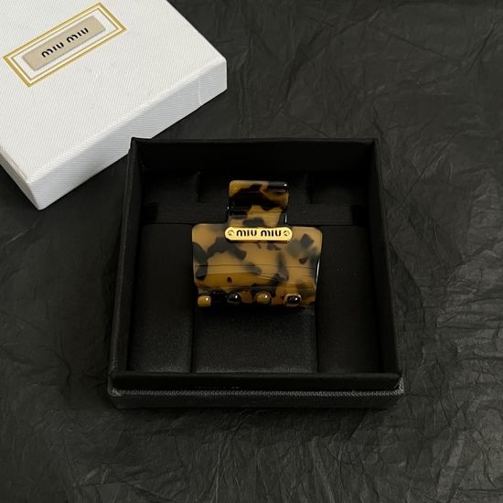 Miu Miu Premium Elegant Hair Barrettes Set