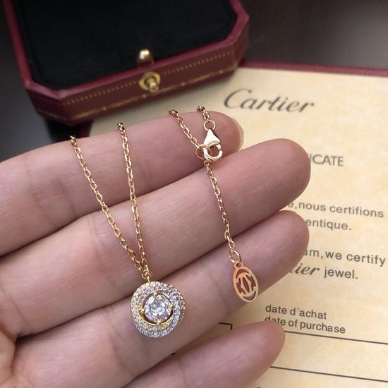 Cartier Three Ring Versatile Necklace