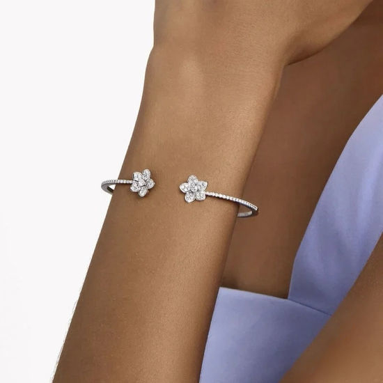 Polo Ralph Lauren Double Flower Open Bangle