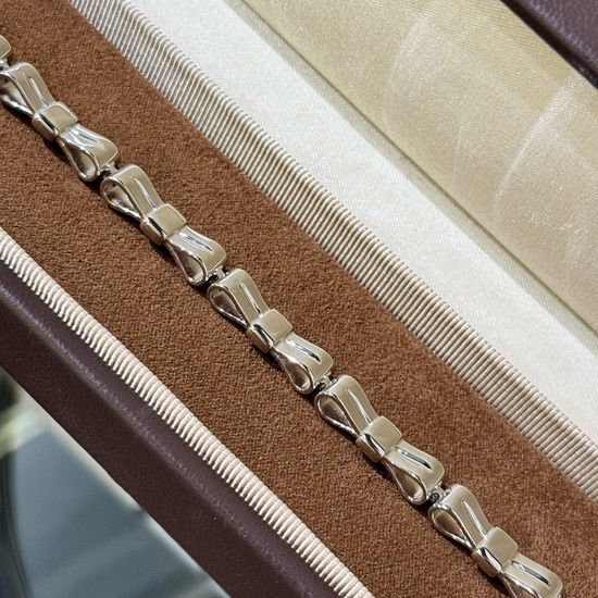 Chanel Delicate Bow 925 Silver Bracelet