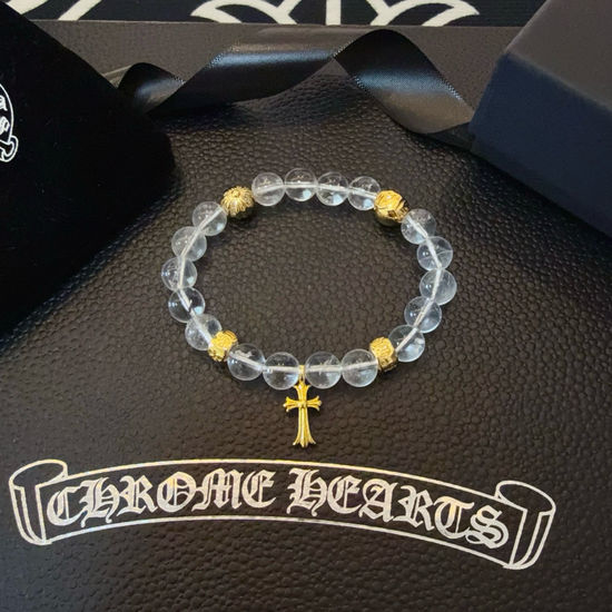 Chrome Hearts Vintage Crystal Beaded Bracelet