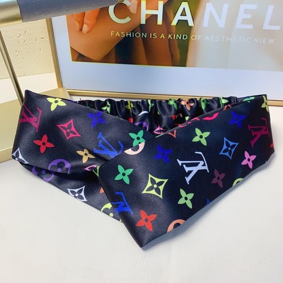 Louis Vuitton LV Colorful Decor Elegant Hair Band