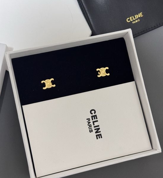 Celine Minimalist Mini Stud Earrings