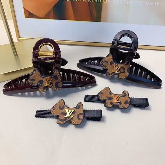 Louis Vuitton LV Elegant Versatile Hair Claw Clip
