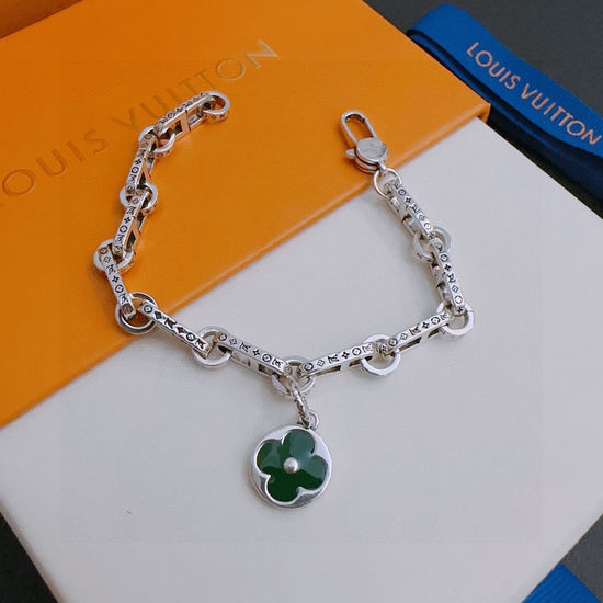 Louis Vuitton LV Vintage Style Cuban Chain Bracelet