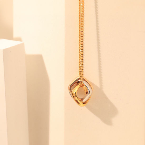 Cartier Trinity Three-Color Interlocking Silver Necklace