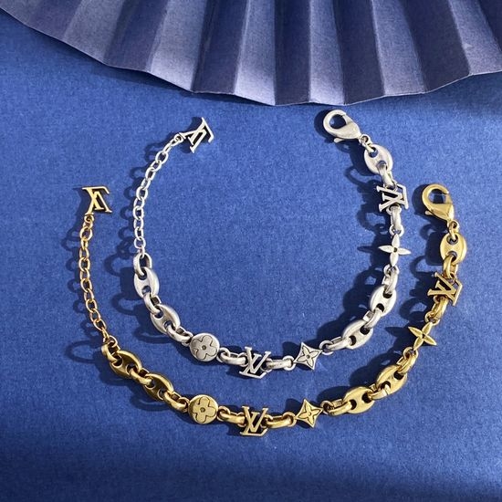 Louis Vuitton LV Vintage Multi Element Pattern Bracelet