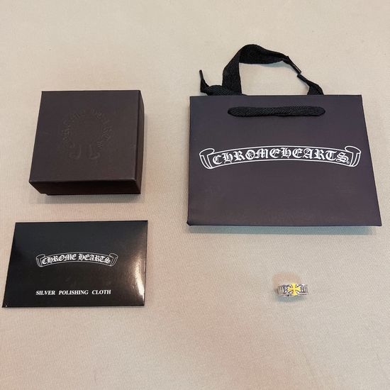 Chrome Hearts Vintage Punk Style Ring Trendy Jewelry