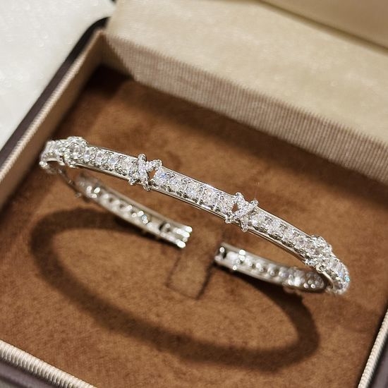 Tiffany & Co. Full Diamond Bracelet with German Craftsmanship
