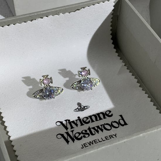 Vivienne Westhood Saturn Element Earrings Punk Retro Style