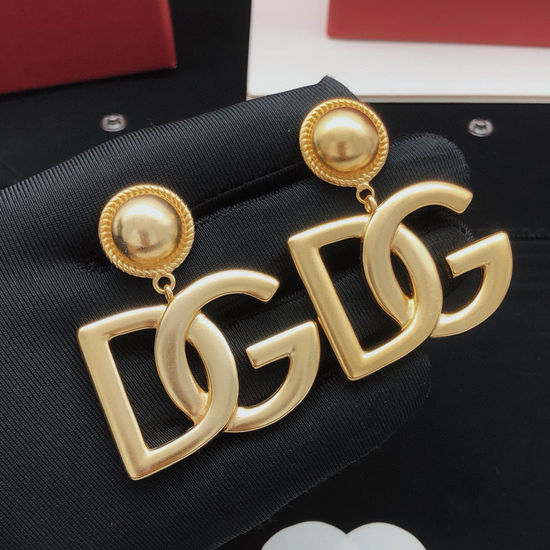 Dolce & Gabbana Polished Smooth Hoop Earrings
